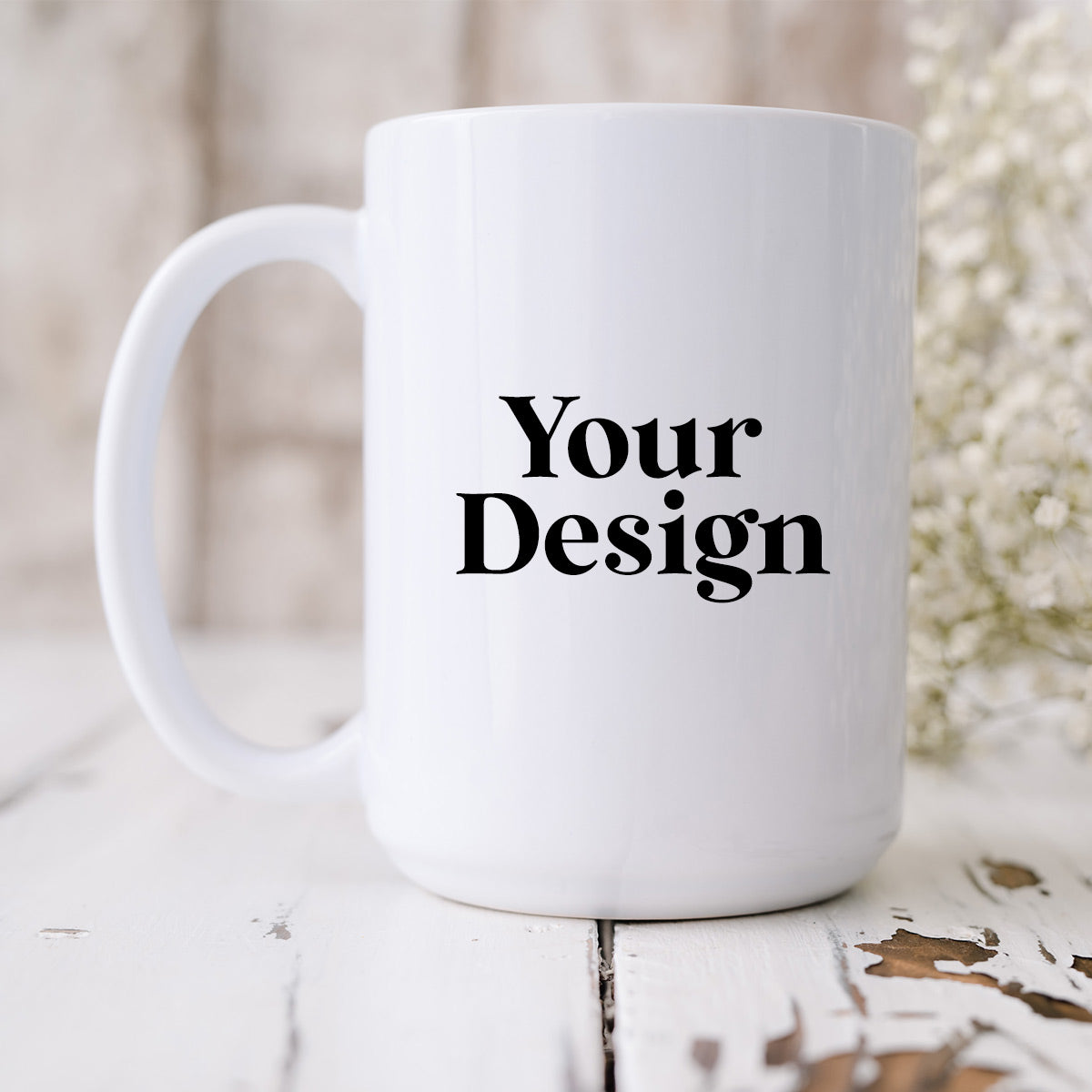 Custom Printed Mug - 15oz Jumbo