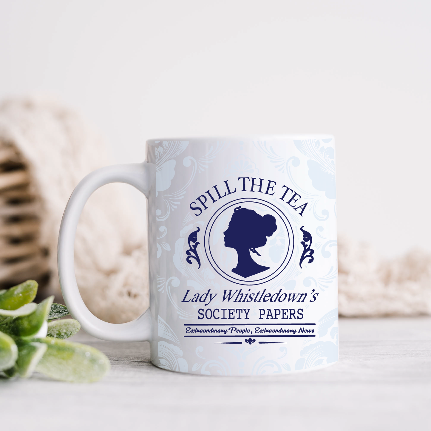 Lady Whistledown Mug - 11oz