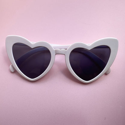 Bridal Party Heart Shaped Sunglasses - La Luna Studio - Bespoke Personalised Gifting