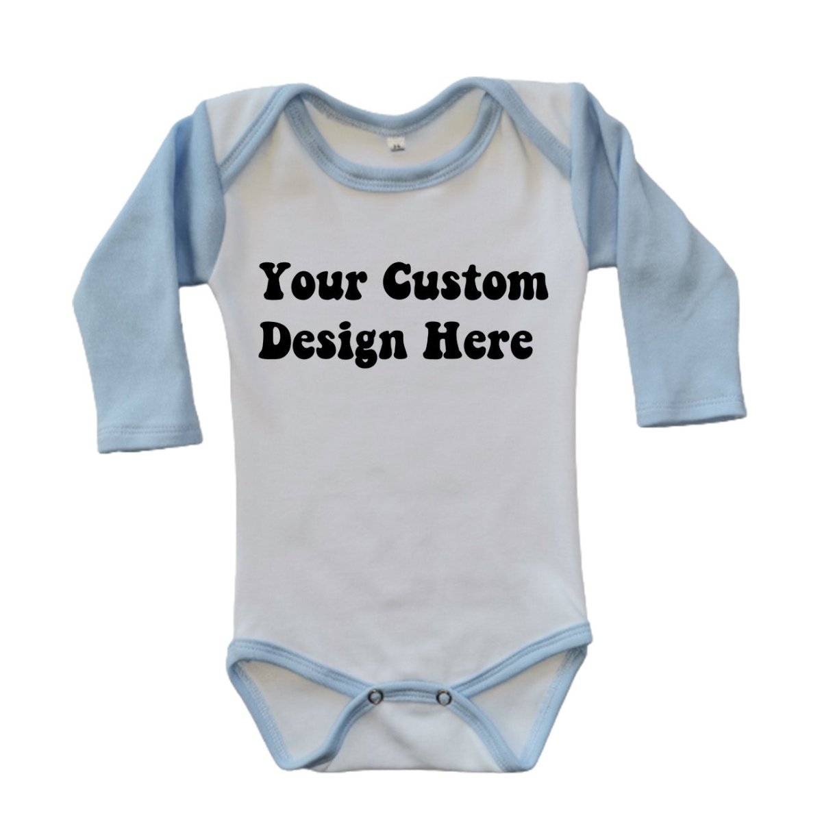 Custom Baby Onesie - Long-sleeve - La Luna Studio - Bespoke Personalised Gifting