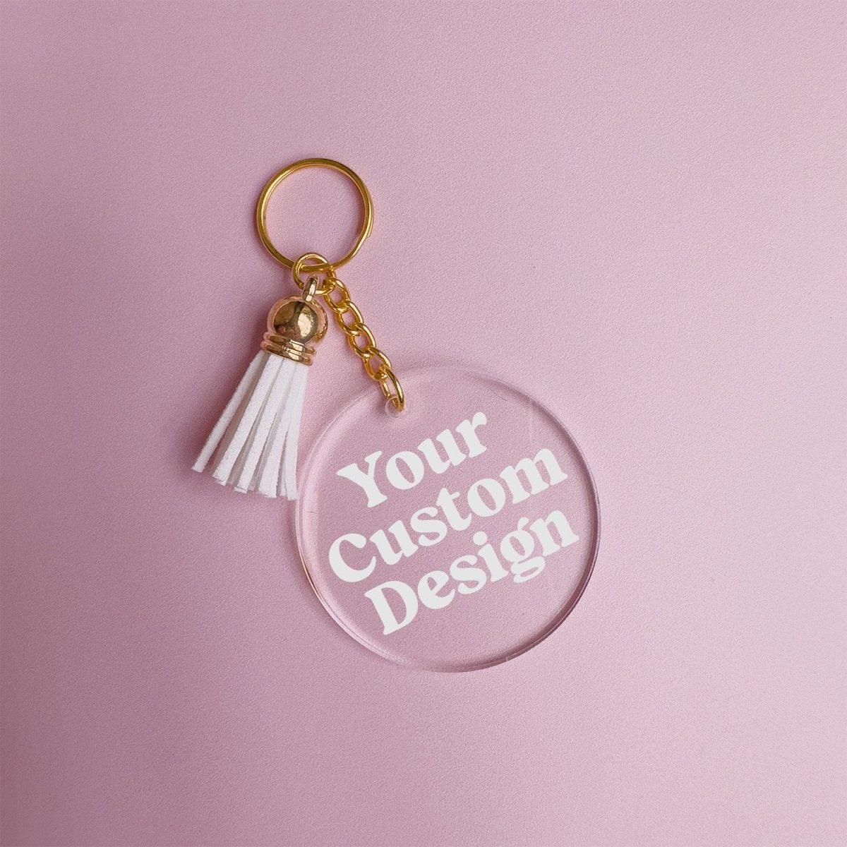 Design Your Own Keyring - La Luna Studio - Bespoke Personalised Gifting