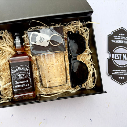 Groomsman Whiskey Gift Box - La Luna Studio - Bespoke Personalised Gifting