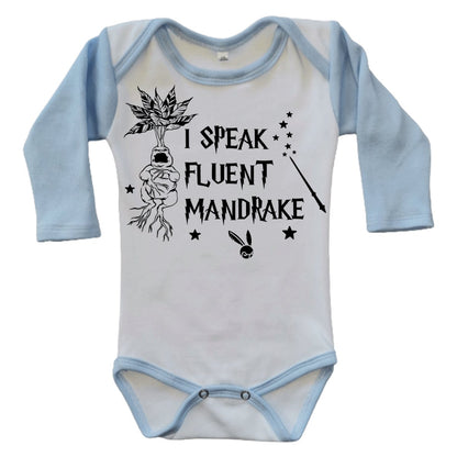 Harry Potter Mandrake Long Sleeve Onesie - La Luna Studio - Bespoke Personalised Gifting