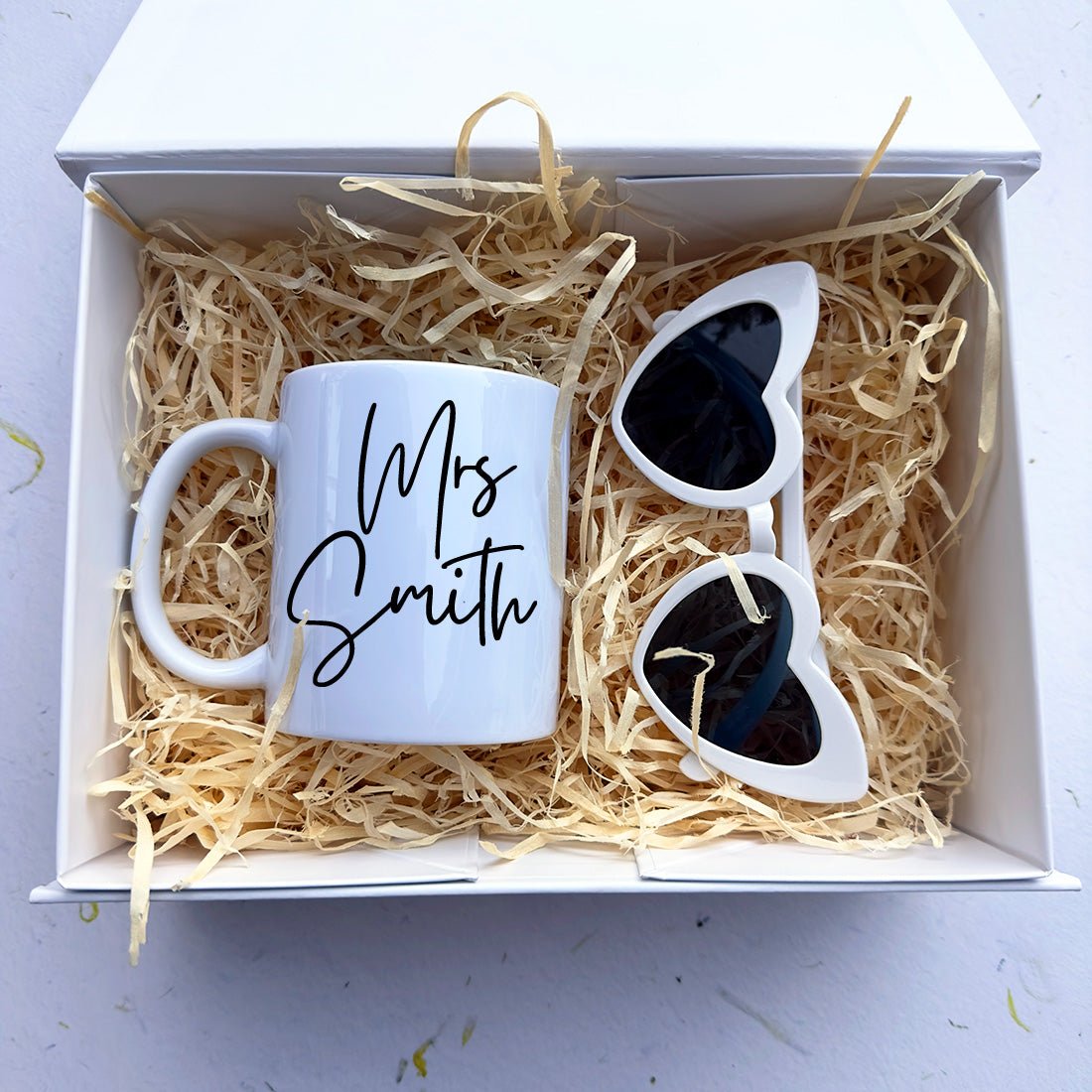 Mrs. Mug - Bride Gift Box - La Luna Studio - Bespoke Personalised Gifting