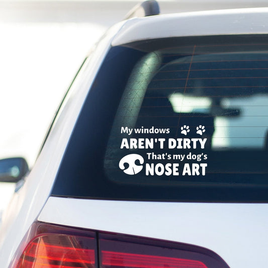 Nose Art Car Window Decal - La Luna Studio - Bespoke Personalised Gifting