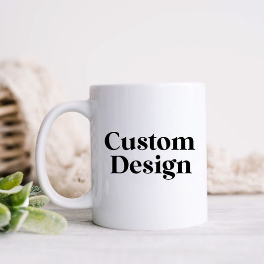 Personalised Mug - Custom Design - La Luna Studio - Bespoke Personalised Gifting