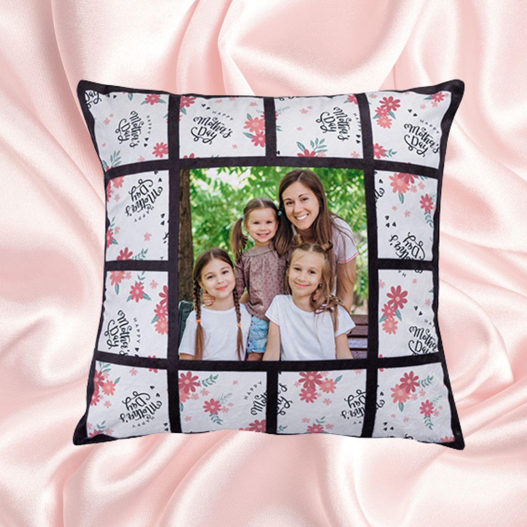 Personalised Photo Pillow - 13 Photo - La Luna Studio - Bespoke Personalised Gifting